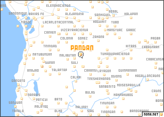 map of Pandan