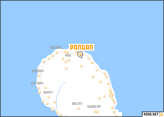 map of Pandan