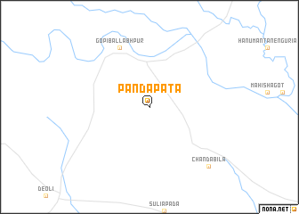 map of Pandāpātā