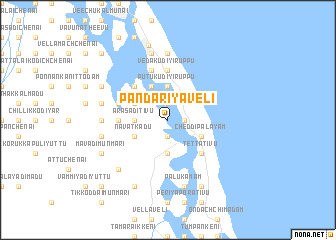 map of Pandariyaveli