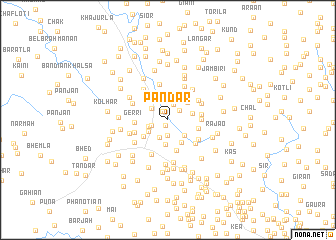 map of Pandār