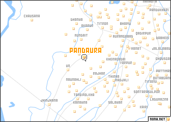 map of Pandaura