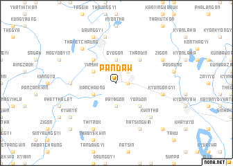 map of Pandaw