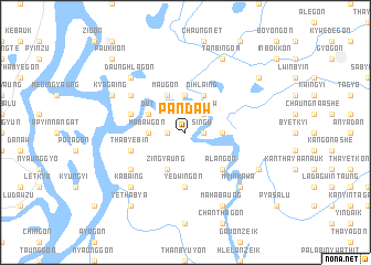 map of Pandaw