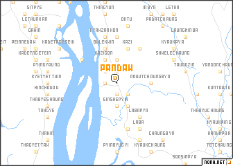 map of Pandaw