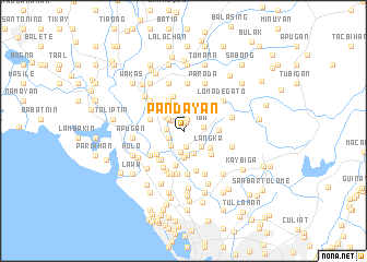 map of Pandayan