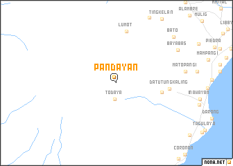 map of Pandayan