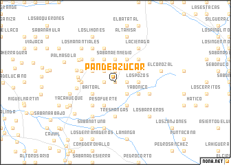 map of Pan de Azúcar