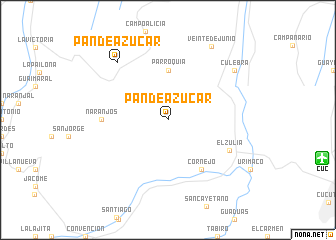 map of Pan de Azúcar