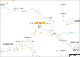map of Pan de Azúcar