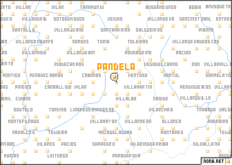 map of Pandela