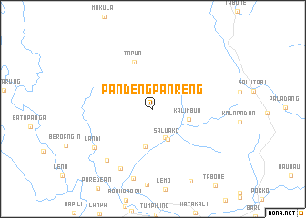 map of Pandengpanreng