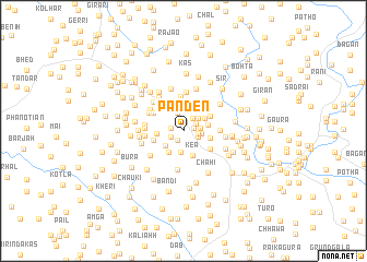 map of Panden