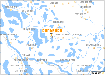 map of Pan de Oro