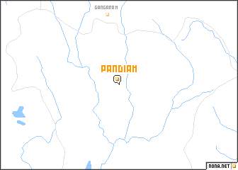 map of Pandiam