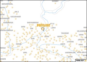 map of Pandiār