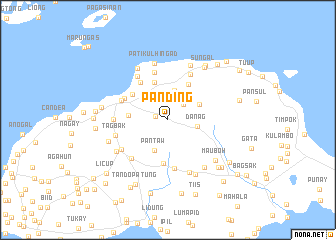 map of Panding