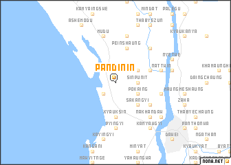 map of Pandin-in