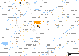 map of Pandin