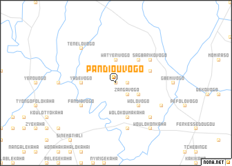 map of Pandiouvogo