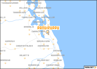 map of Pandiruppu