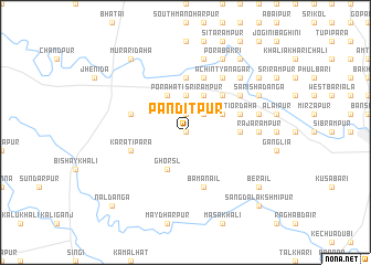 map of Panditpur