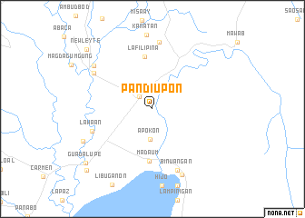 map of Pandiupon