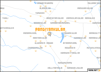 map of Pandiyankulam