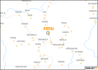 map of Pandi