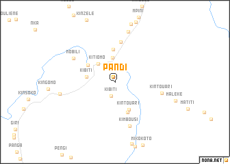 map of Pandi