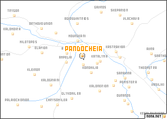 map of Pandocheía