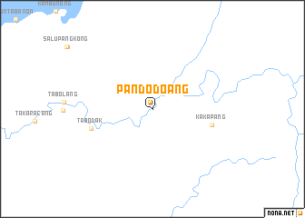 map of Pandodoang