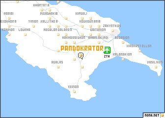 map of Pandokrátor
