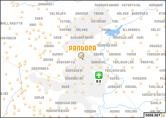 map of Pandora