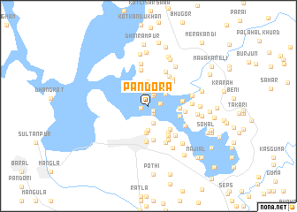 map of Pandora