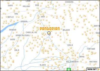 map of Pandorian