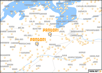 map of Pandori