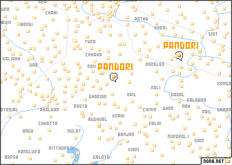map of Pandorī
