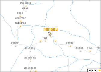 map of Pandou
