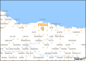 map of Pando