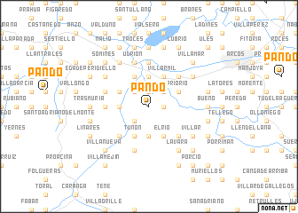 map of Pando