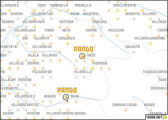 map of Pando