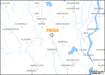 map of Pando