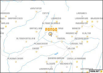 map of Pando