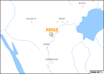 map of Pando