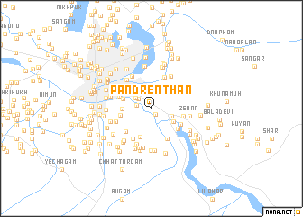 map of Pāndrenthan