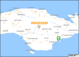 map of Pándroson