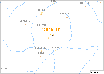 map of Pandulo