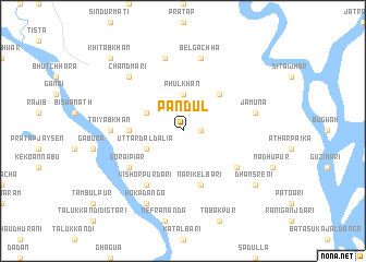 map of Pāndul
