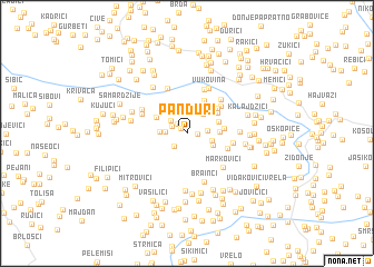 map of Panduri